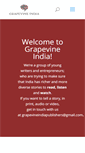 Mobile Screenshot of grapevineindia.com